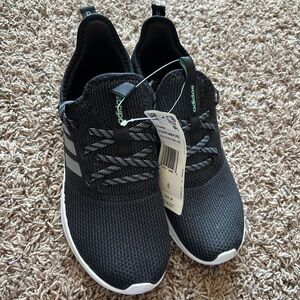 Adidas Black and White Sneakers Sleek Design